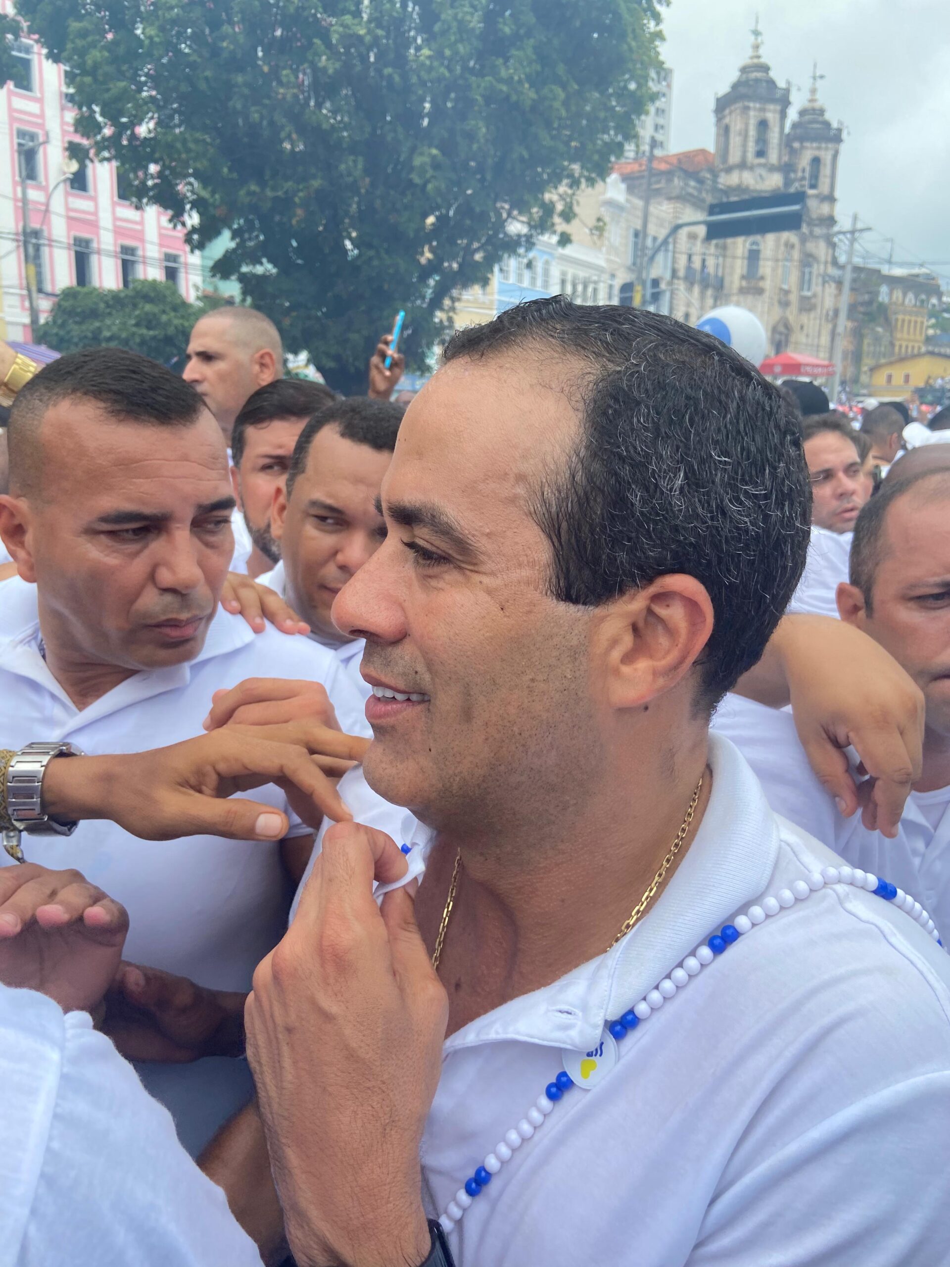 Prefeito Bruno Reis participa do cortejo ao Senhor do Bonfim na manhã de hoje